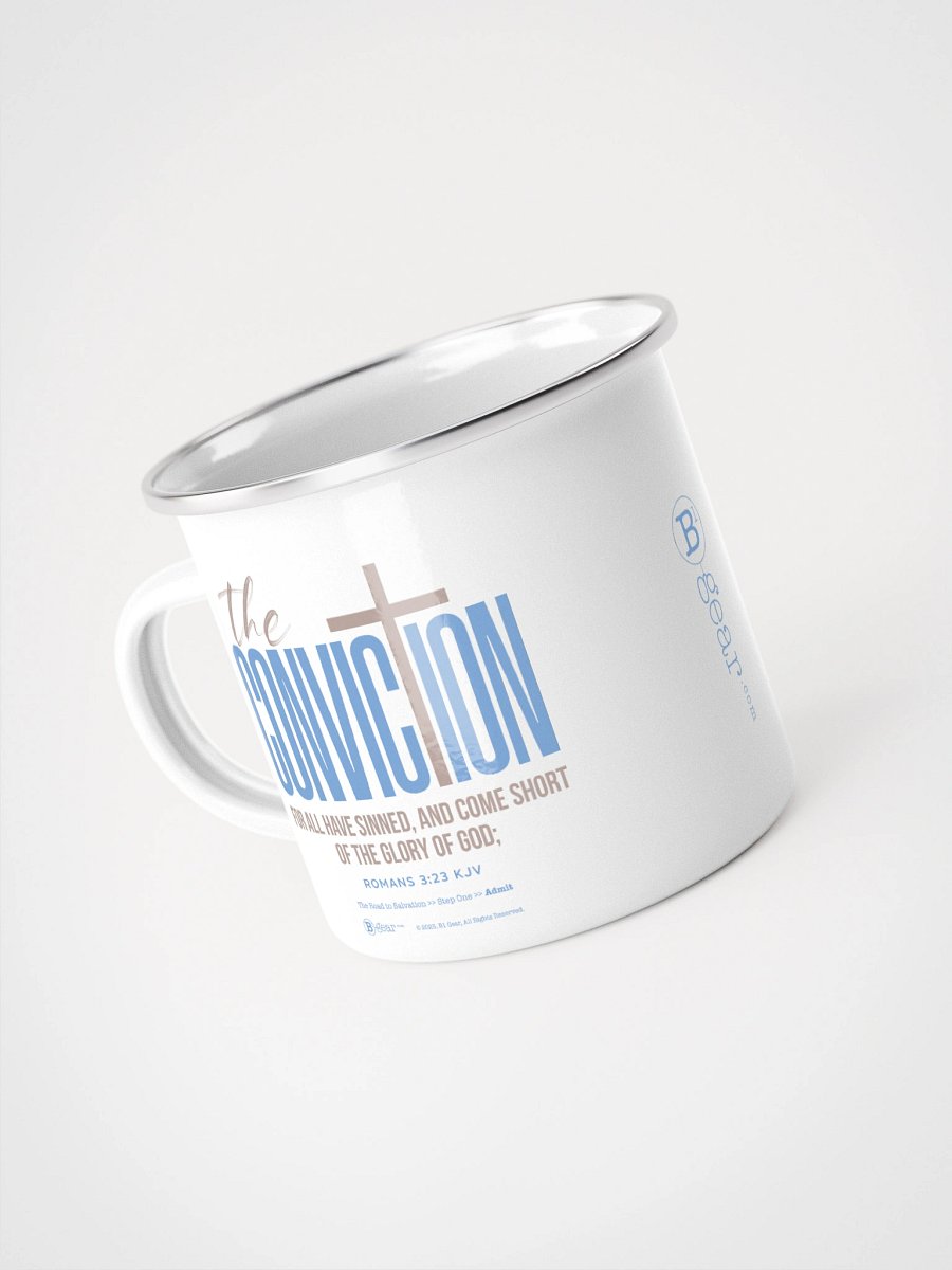 Mug, The Road to Salvation, Step 1, Admit/CONVICTION, Premium Enamel Mug product image (4)