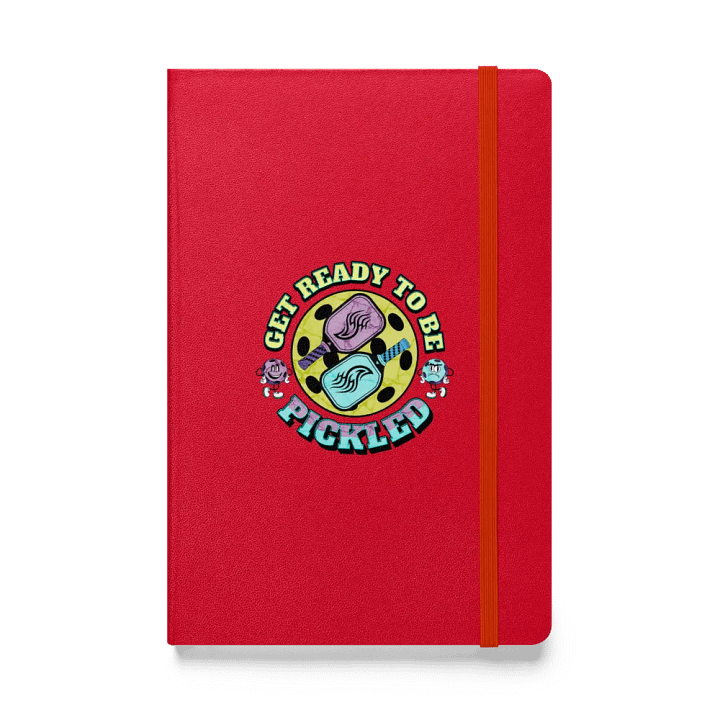 Get Ready To Be Pickled Pickleball Paddles Hardcover Journal product image (1)