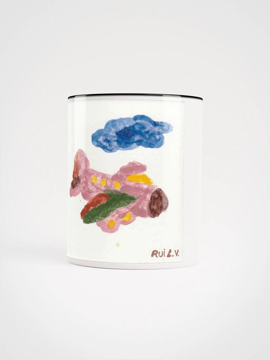 Kid Airplane (Ceramic Mug with Color Inside) product image (68)