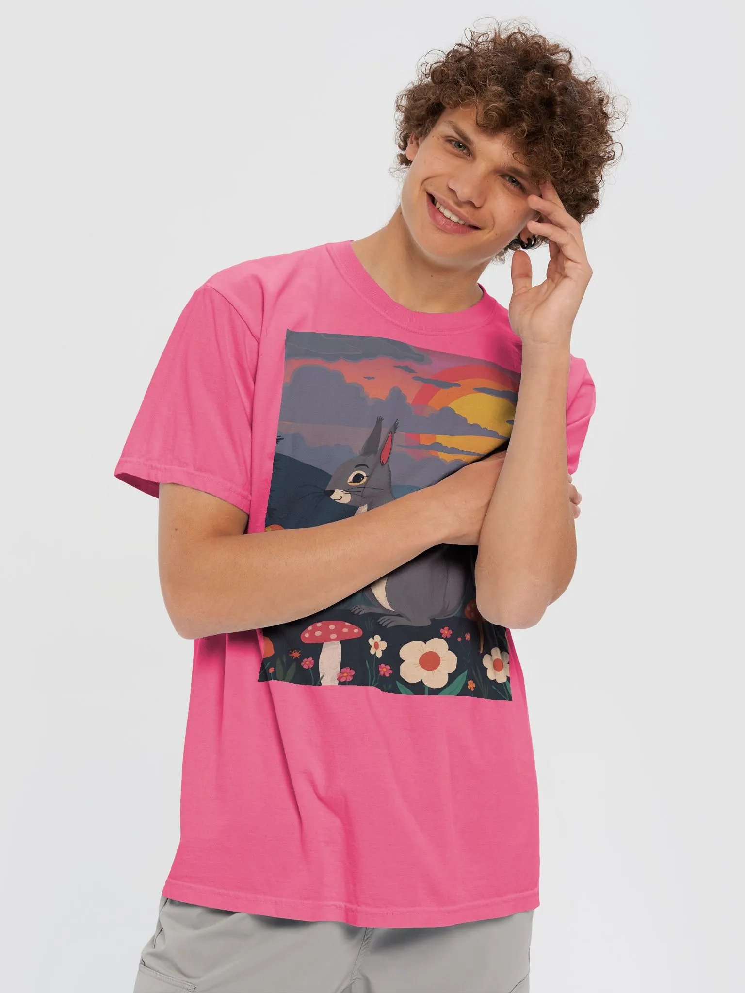 Vintage Comfort: Garment-Dyed Heavyweight Tee product image (5)