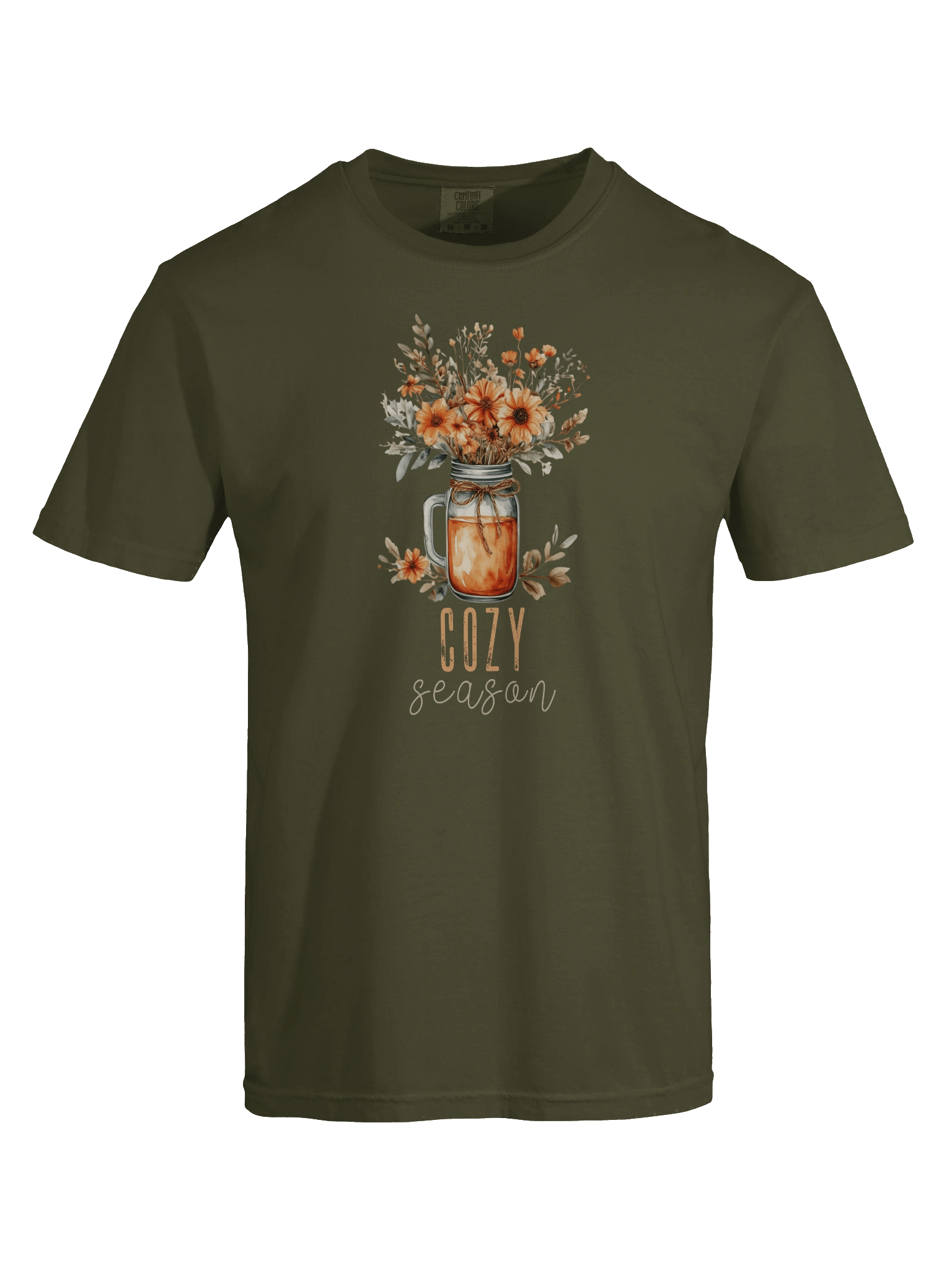 Cozy Season, Autumn Vibes, Garment-Dyed Comfort Colors Tee, Perfect for the Fall Season product image (28)