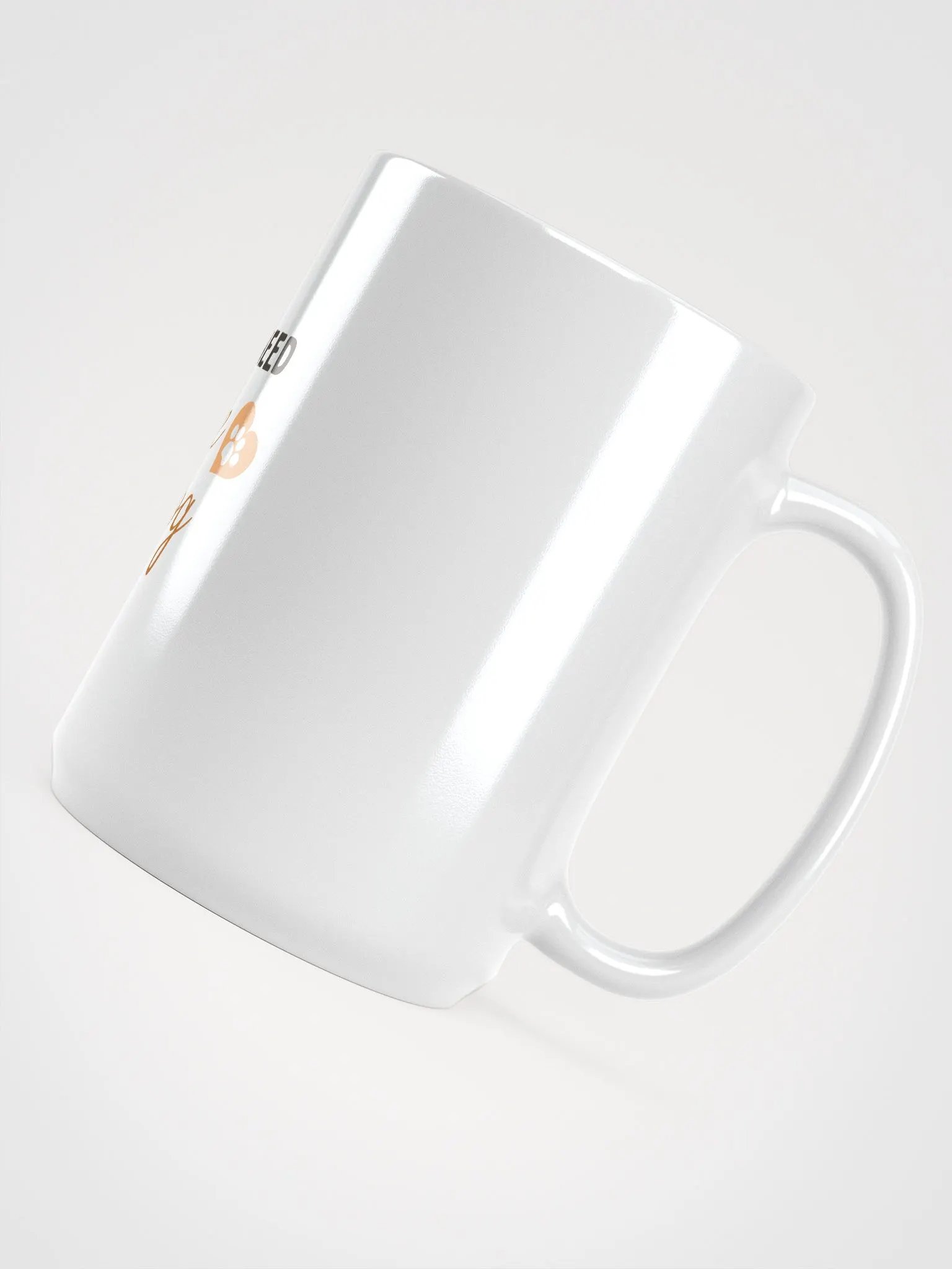 Love & Dog Paw Print Mug product image (5)