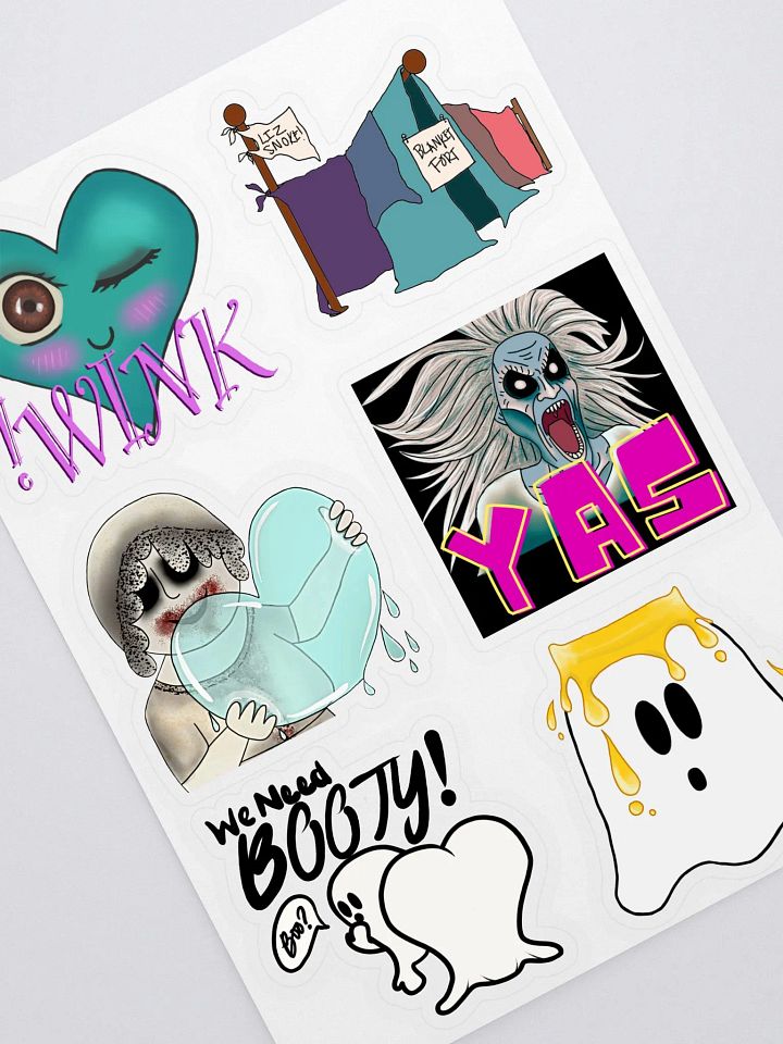Emote Sticker Sheet A product image (2)