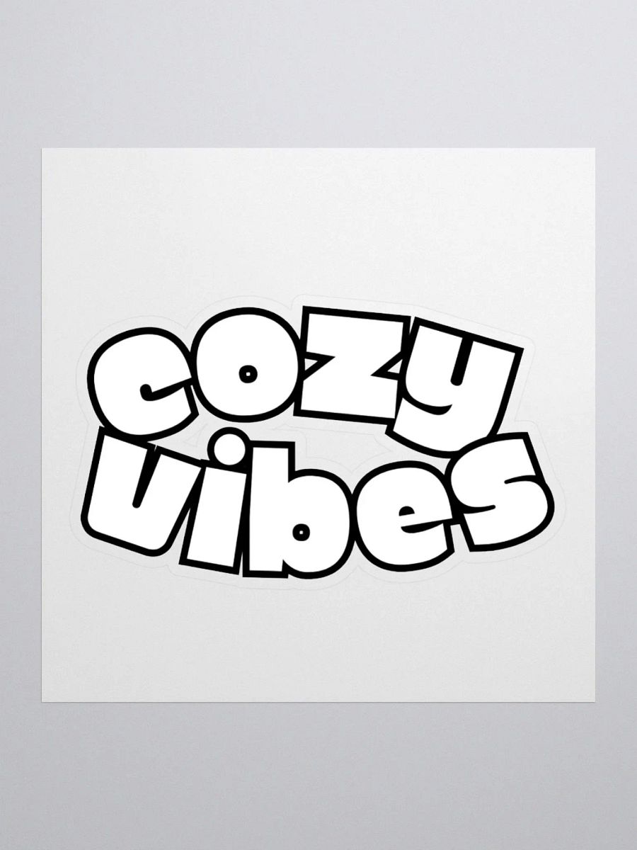 Cozy Vibes Sticker product image (2)