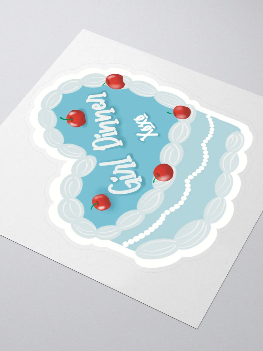 Xoxo Heart Cake Stickers product image (3)