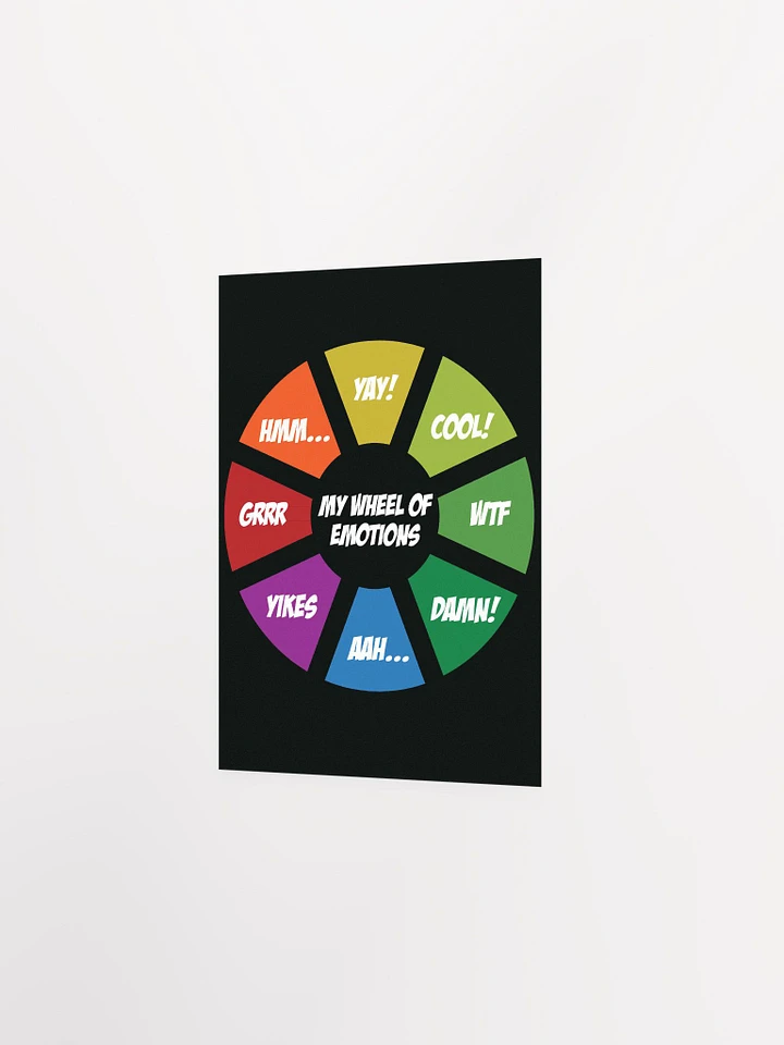 Wheel of emotions Poster product image (2)