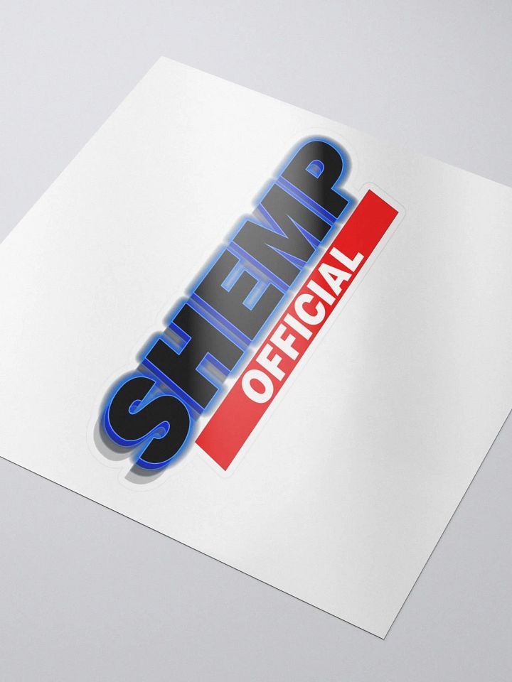 Shemp Movie Logo Sticker! product image (2)