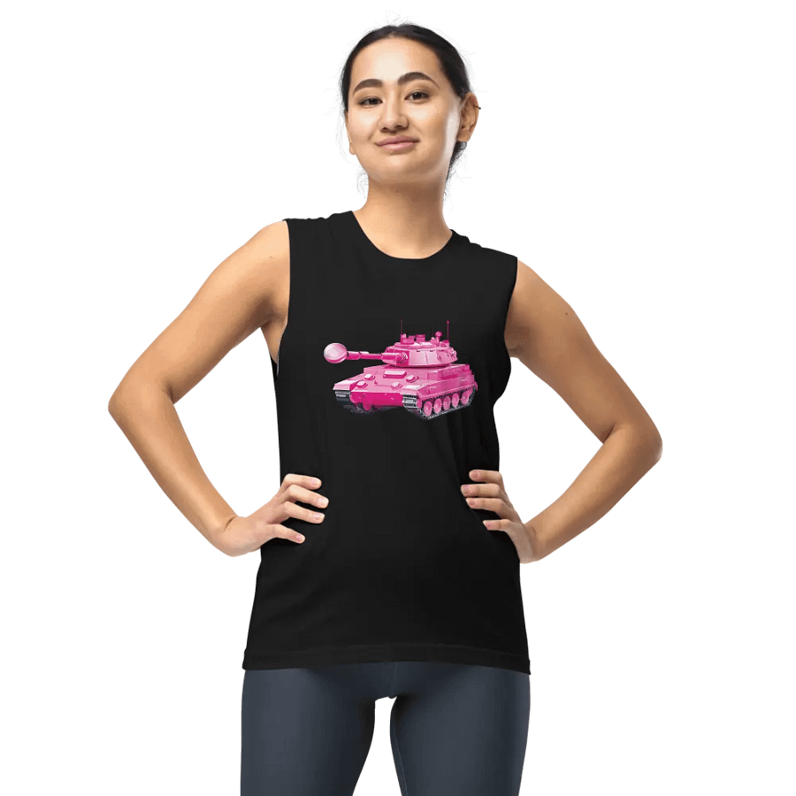 Hot Pink Muscle Tank product image (10)
