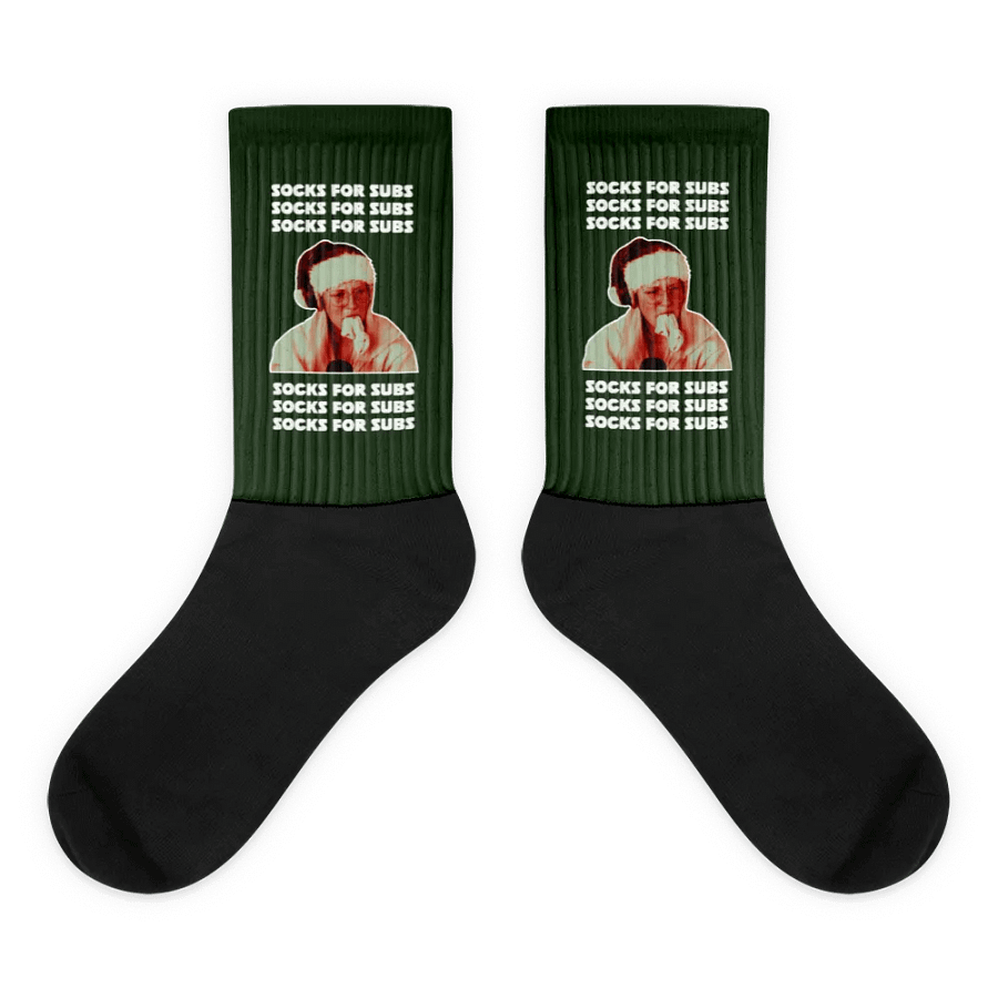 SOCKS FOR SUBS | SOCKS GREEN product image (1)
