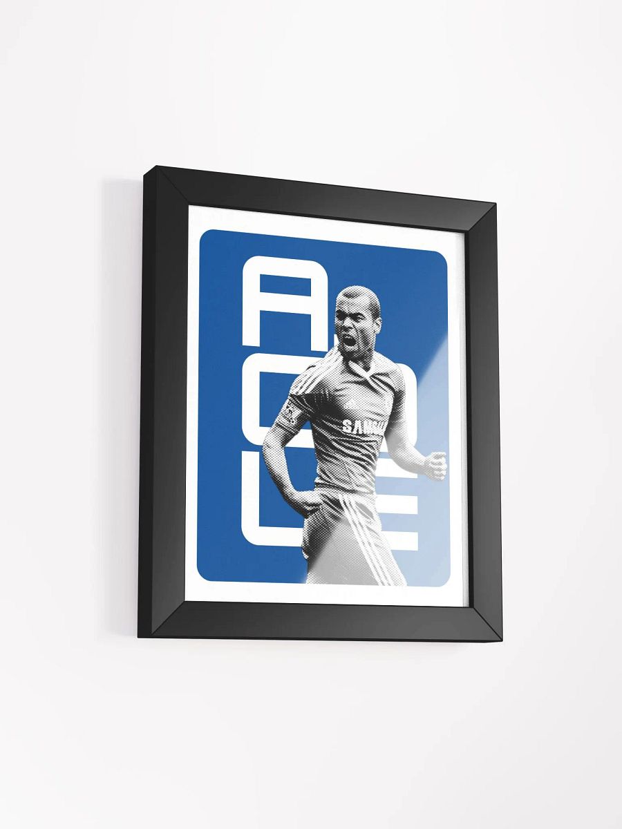 Ashley Cole BW Chelsea Name Art Framed Print product image (3)
