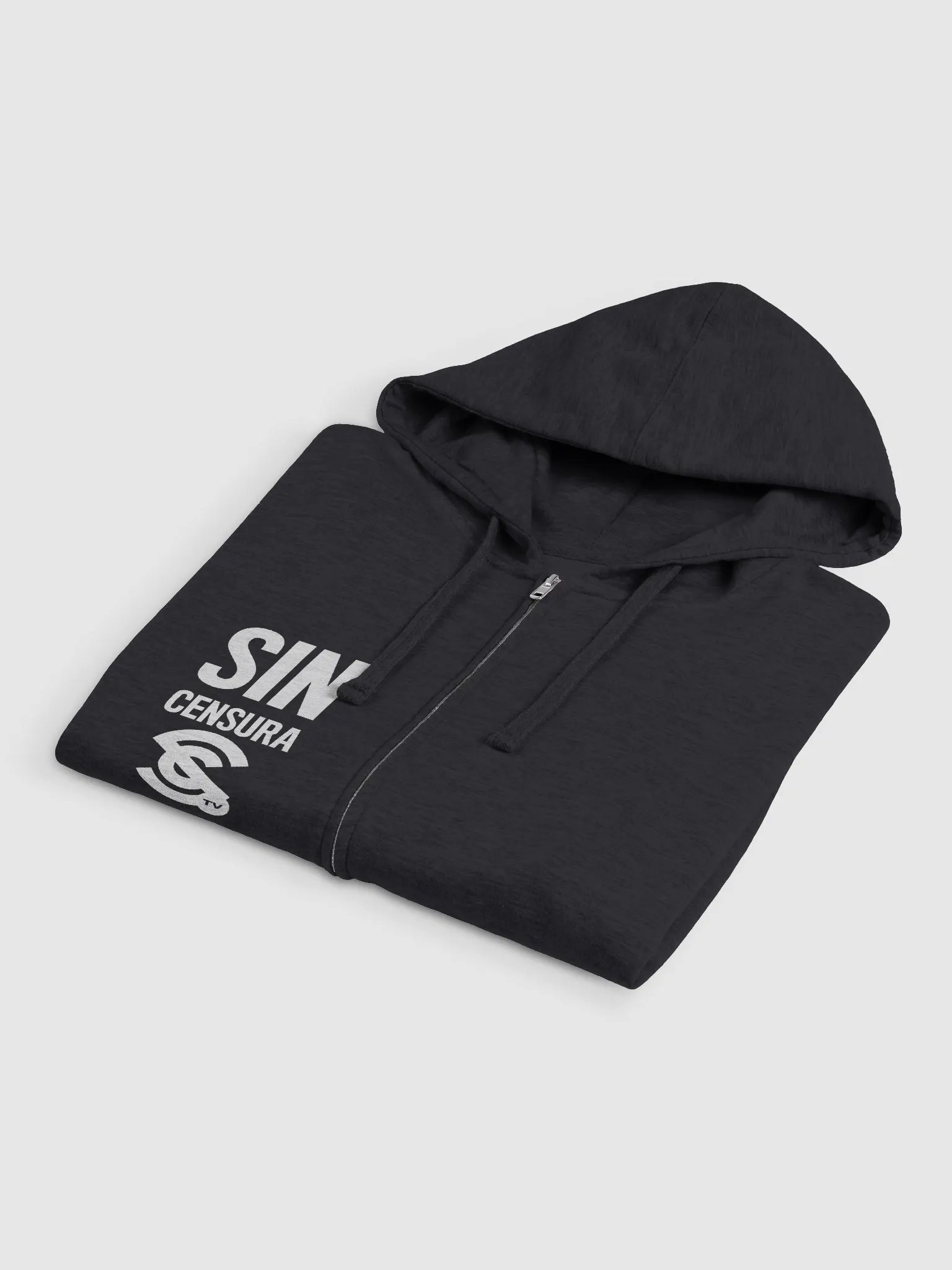 Sudadera con cierre y gorro Sin Censura TV product image (4)