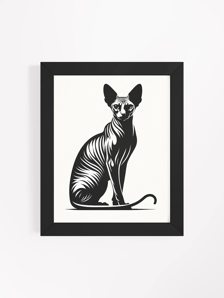 Framed High-Quality Matte Poster (in): Sphynx product image (119)