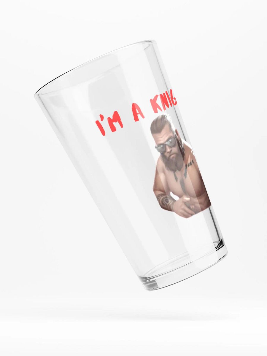 I'm A Knight Pint Glass product image (4)