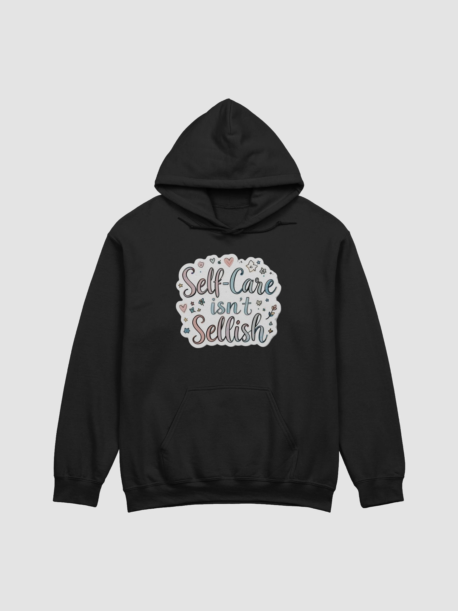Colorful Self-Care Hoodie product image (4)