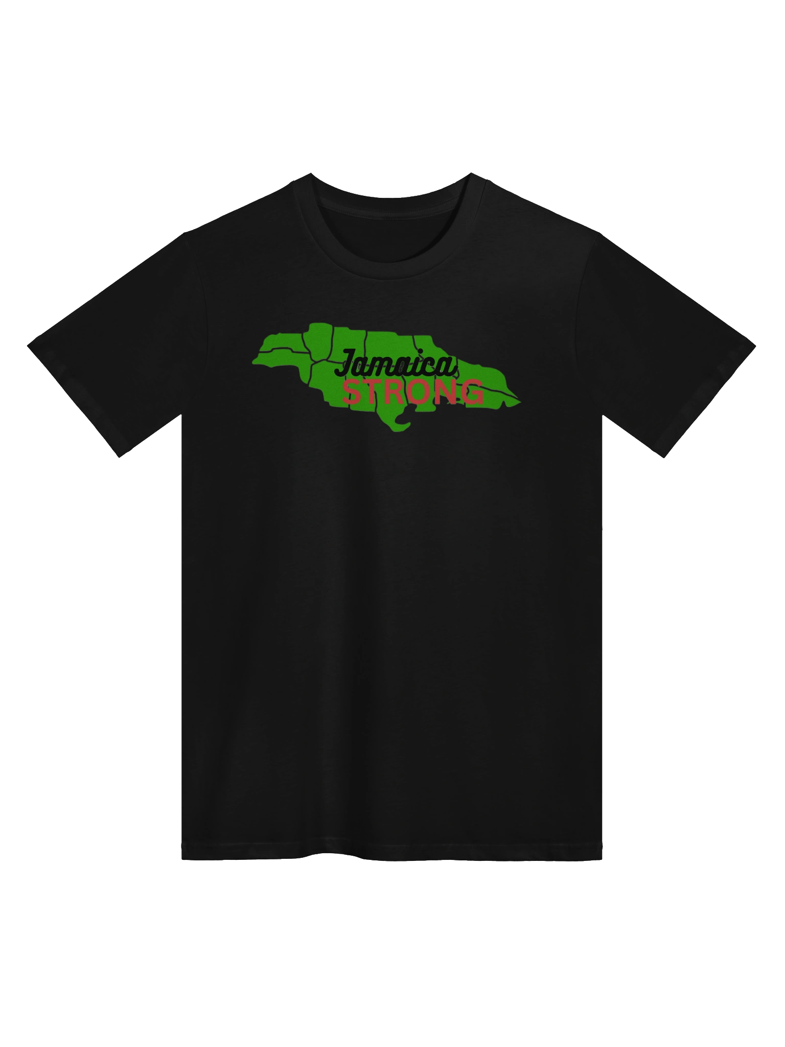 Jamaica STRONG Map Outline Tee product image (2)