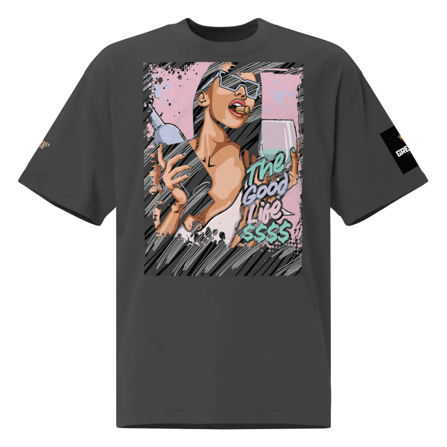 The Good Life $$$$ Oversized Tee product image (1)