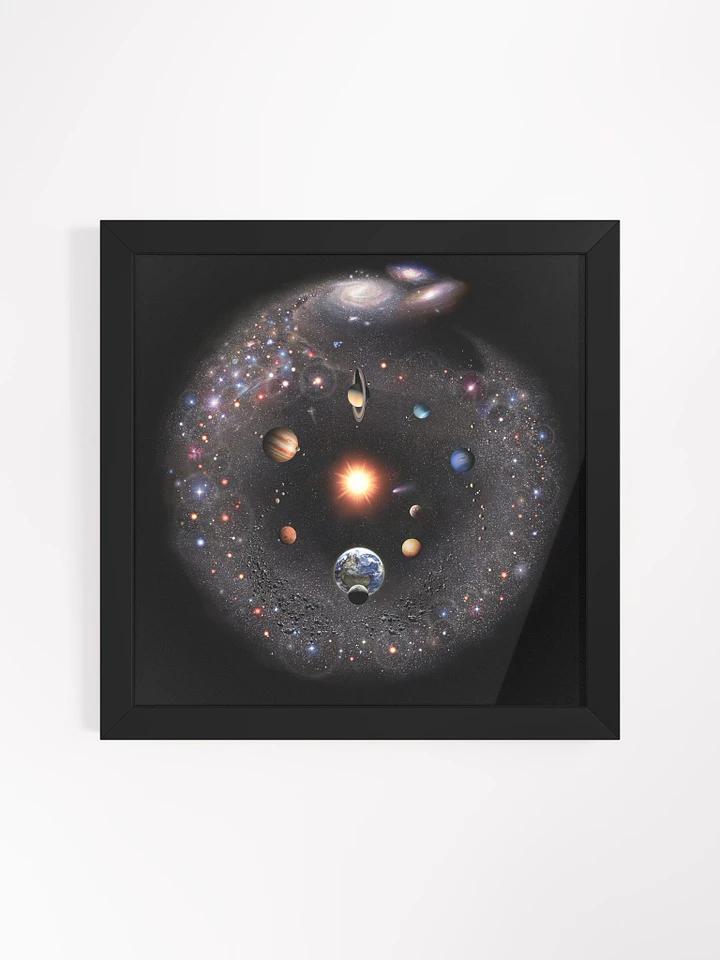 Milky Way Log View Framed Print! product image (1)