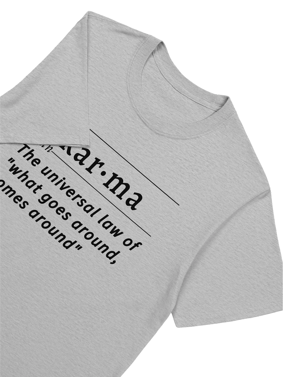 Karma Def Tee Unisex blk v1 product image (2)
