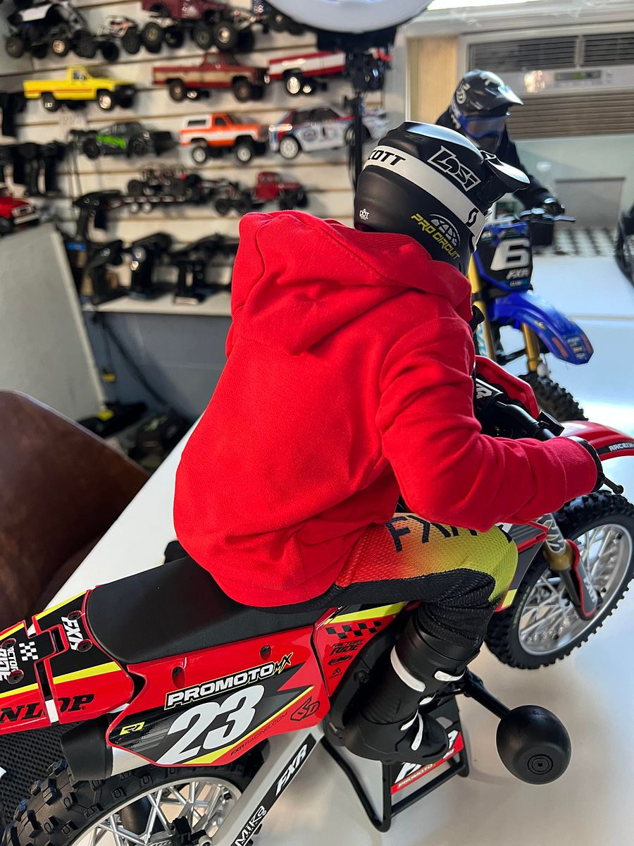 XL Red Losi Promoto Hoodie! Fits a bit big,check pics product image (4)