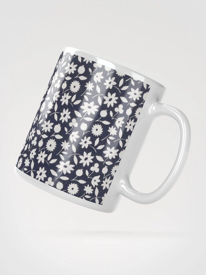 White Flowers: Charles Goy Glossy Mug product image (2)
