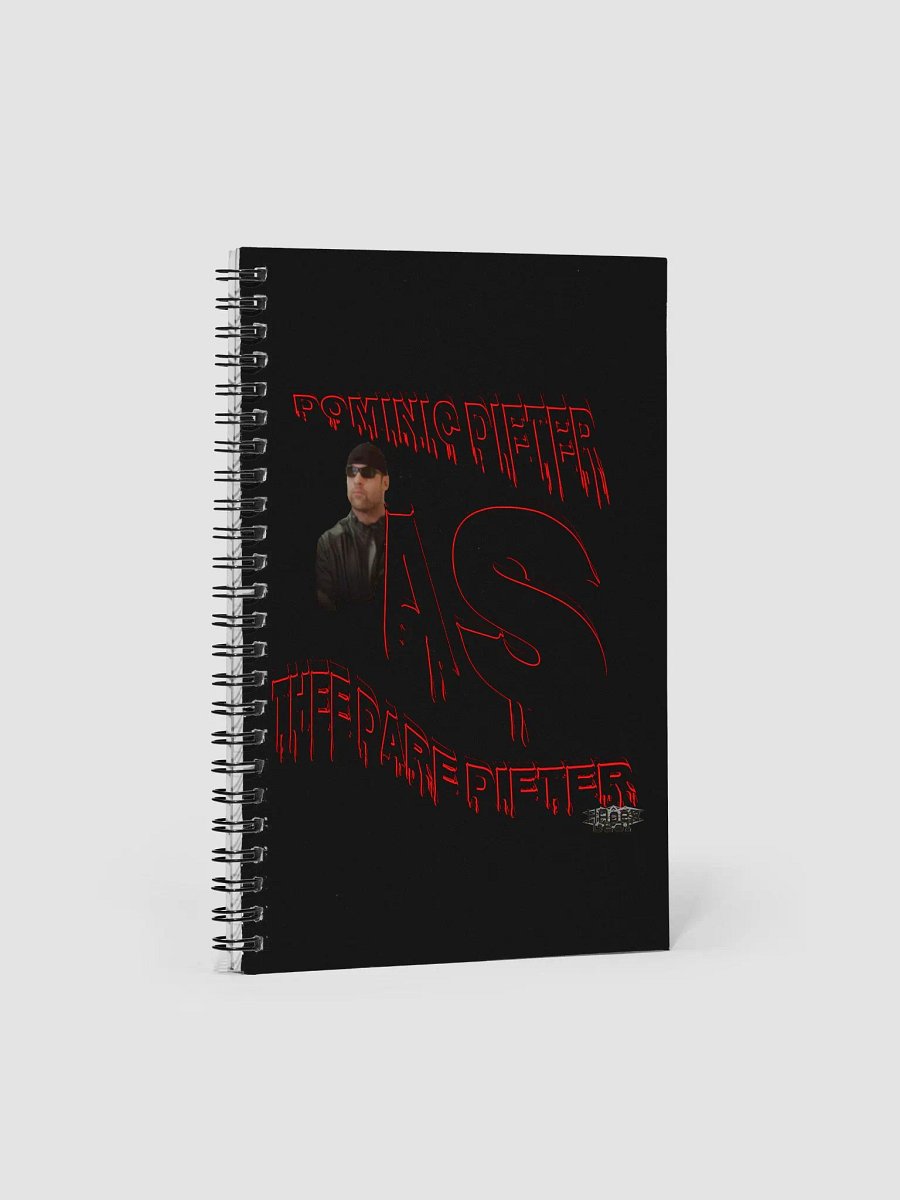 Dominic Dieter As Thee Dare Dieter 00 - Black Spiral Notebook product image (1)