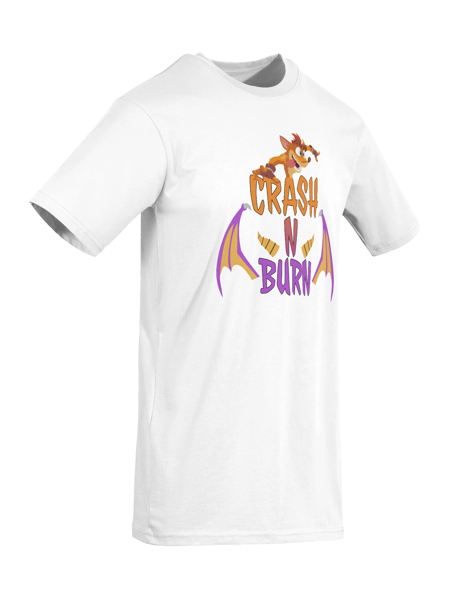Crash N' Burn T-Shirt Front Design product image (51)