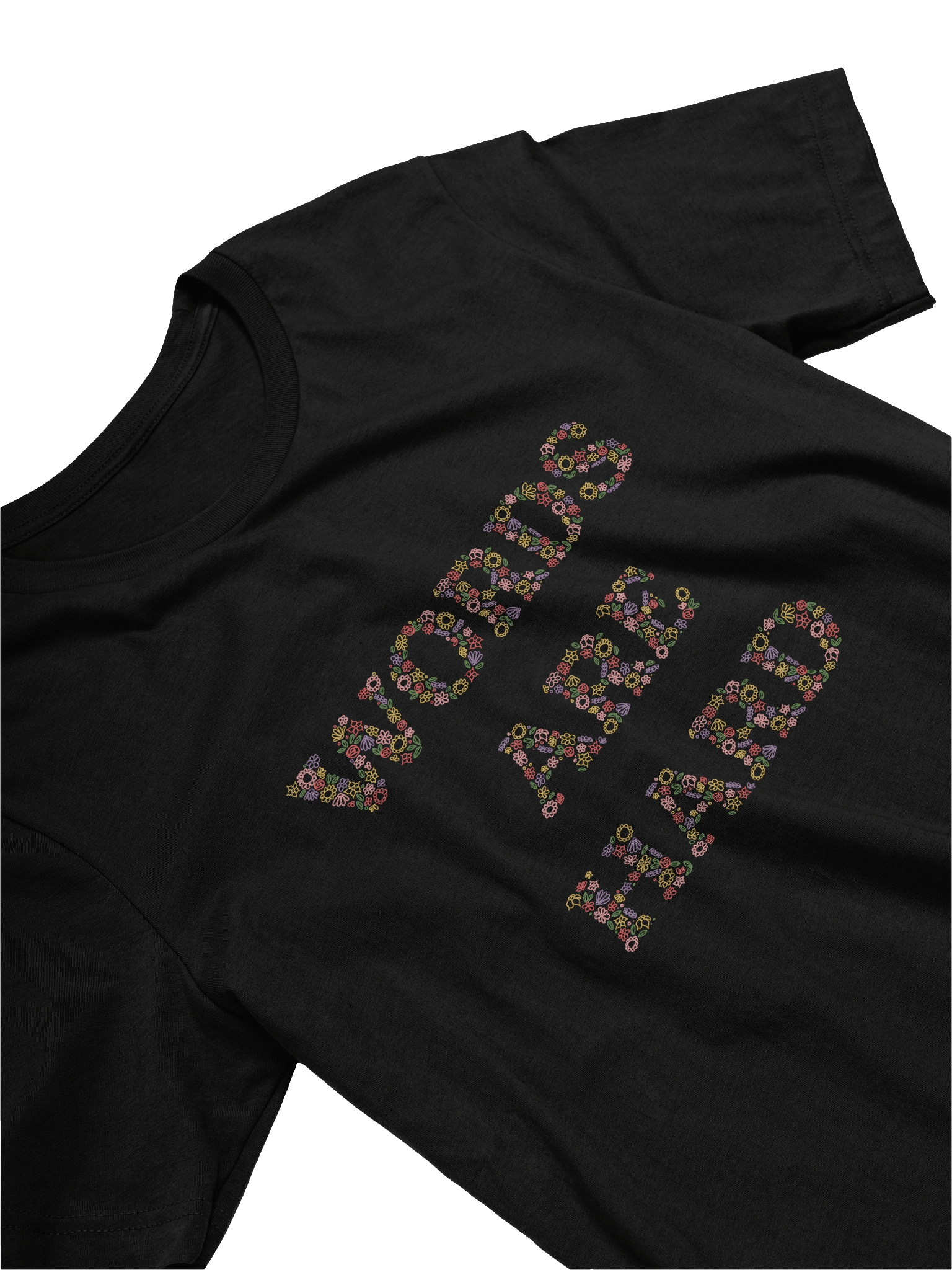 Words Are Hard Floral Tee product image (14)
