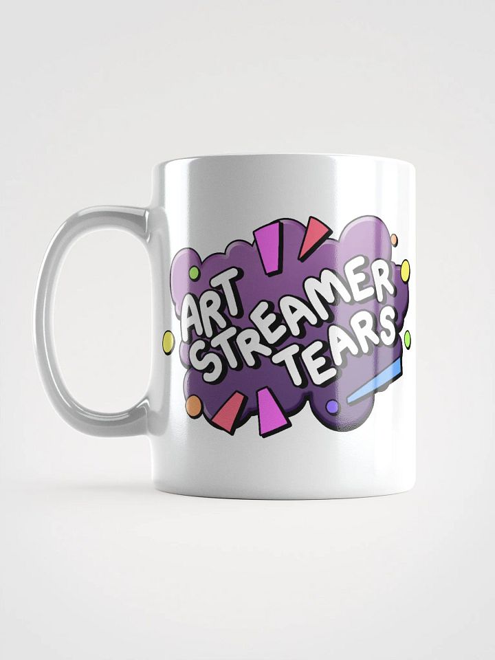 Art Streamer Tears Mug - White product image (1)