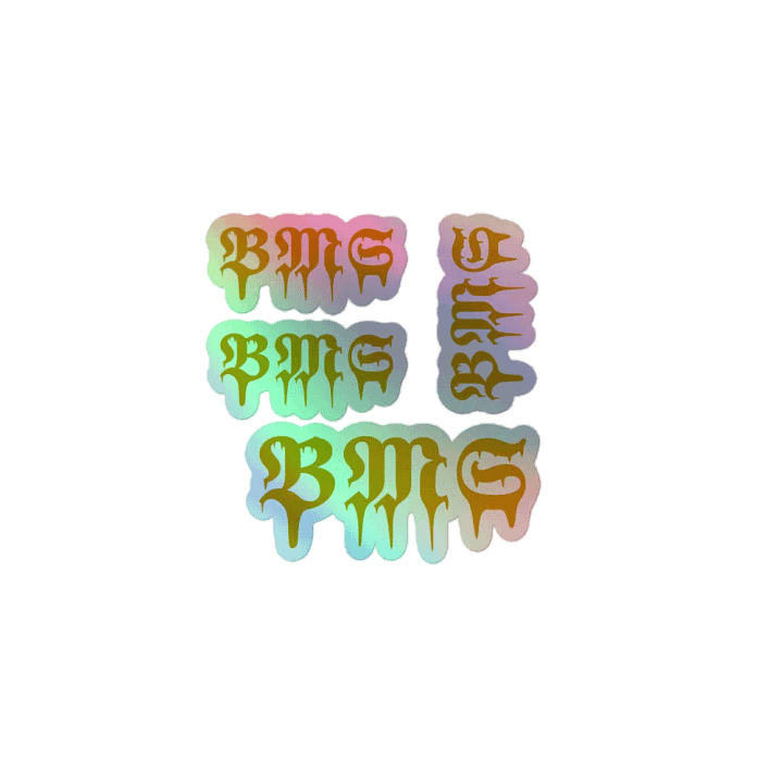 BMG Holographic Stickers product image (1)