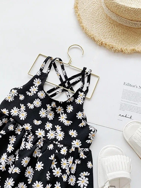 Midnight Daisy Crossback Dress product image (3)