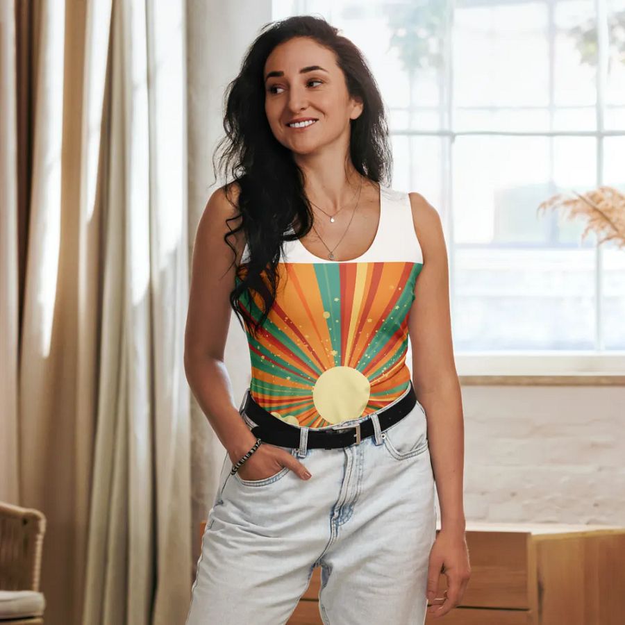 Retro Radiance Women's Tank Top product image (8)