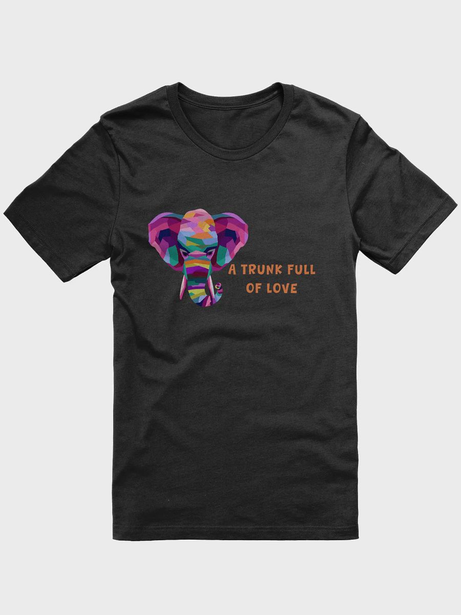 Geometric Elephant Love T-shirt product image (3)