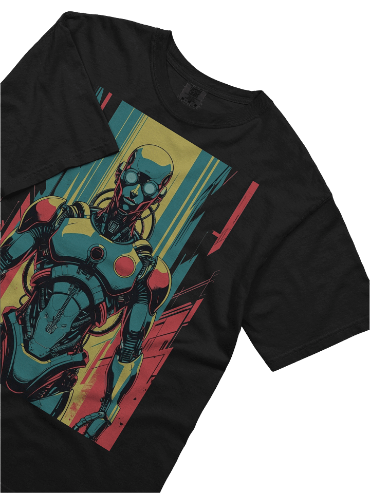 Cyber Bounty Hunter Heavyweight T-Shirt product image (2)