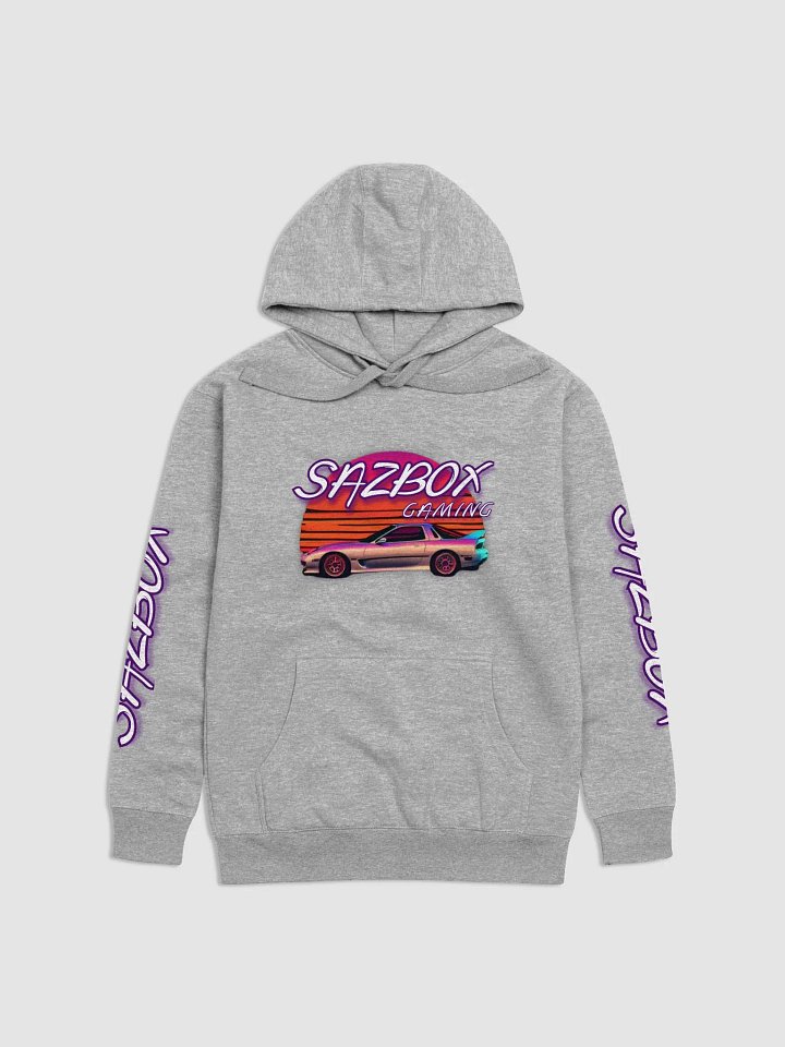 Saz Purple shade Hoodie product image (3)