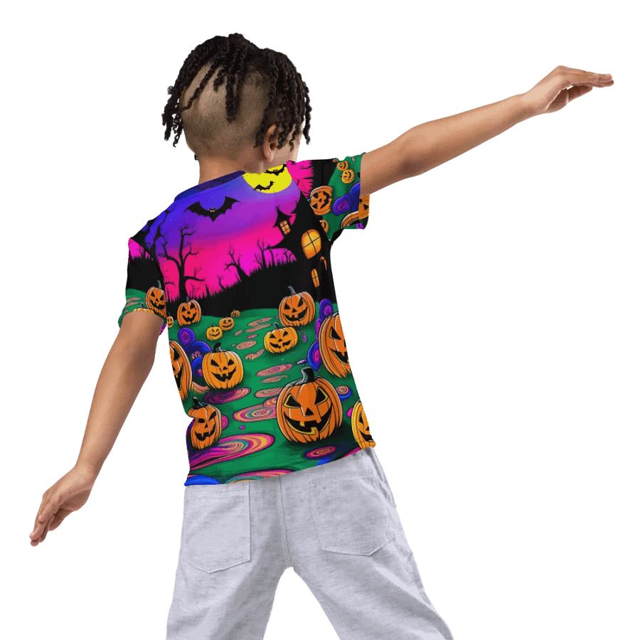 Haunted Pumpkins Habitat Kids T Shirt product image (8)