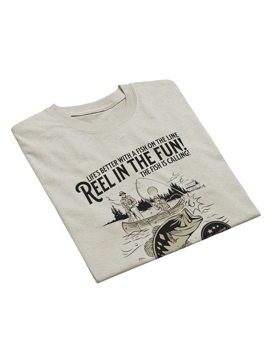 Catch the Big Bass T-Shirt | Vintage Fishing Graphic Tee product image (3)