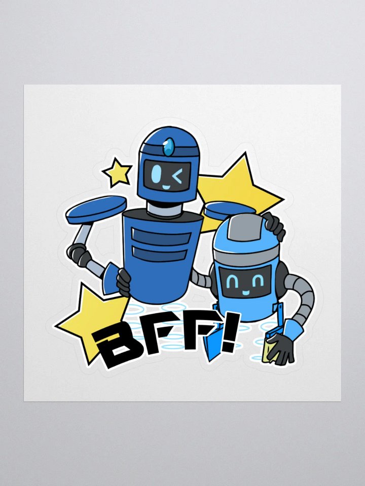 TOM and TIDY TIM B.O.T.S. and the Robofriends Sticker product image (1)