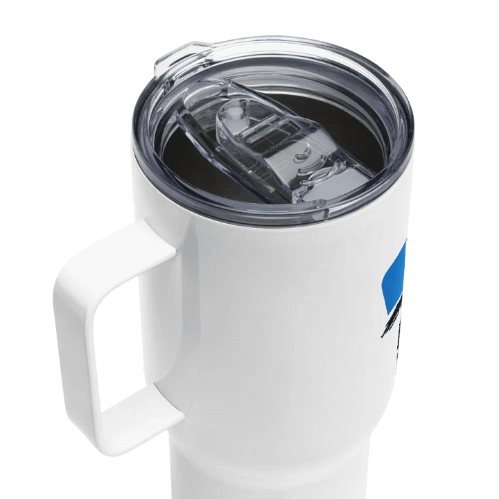 Hello My Name is Tired Travel Mug w/ Handle product image (2)