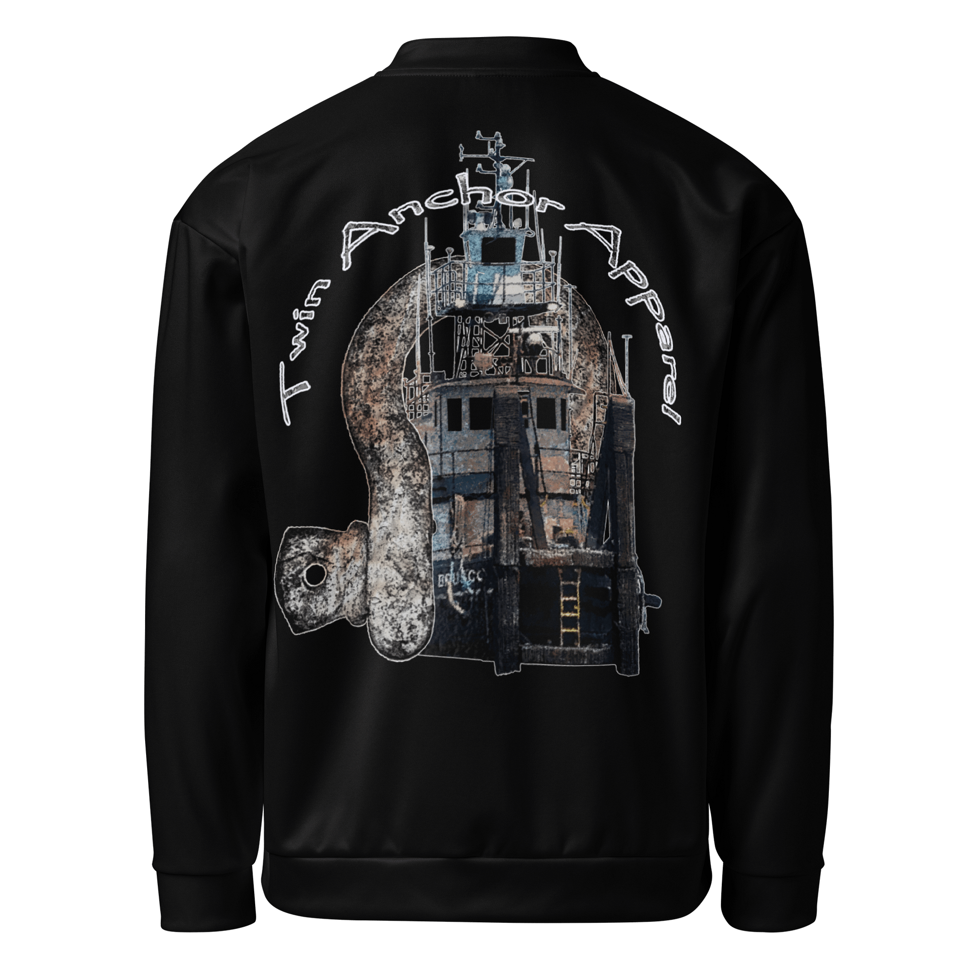 TAA Shackle - Terri L. Brusco – Classic Marine Workwear | Twin Anchor Apparel - Bomber Jacket product image (1)