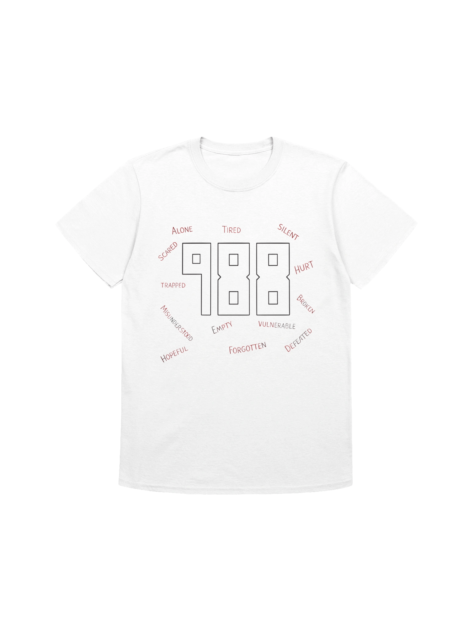 Patriots Mack Hollins 988 You Are Worth It T-Shirt product image (1)