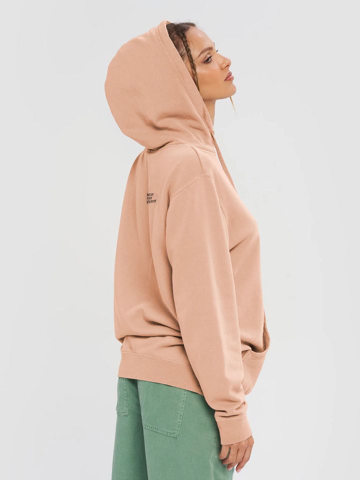 WYS Pink Dumbbell Illustrated Vintage Hoodie product image (6)