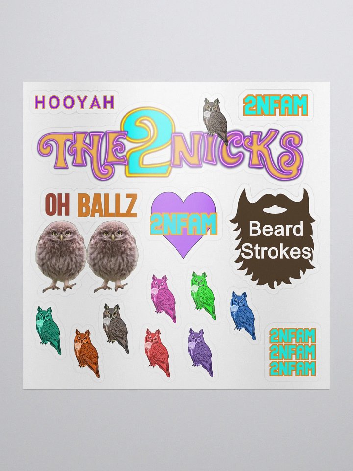 The2Nicks Sticker Pack product image (1)