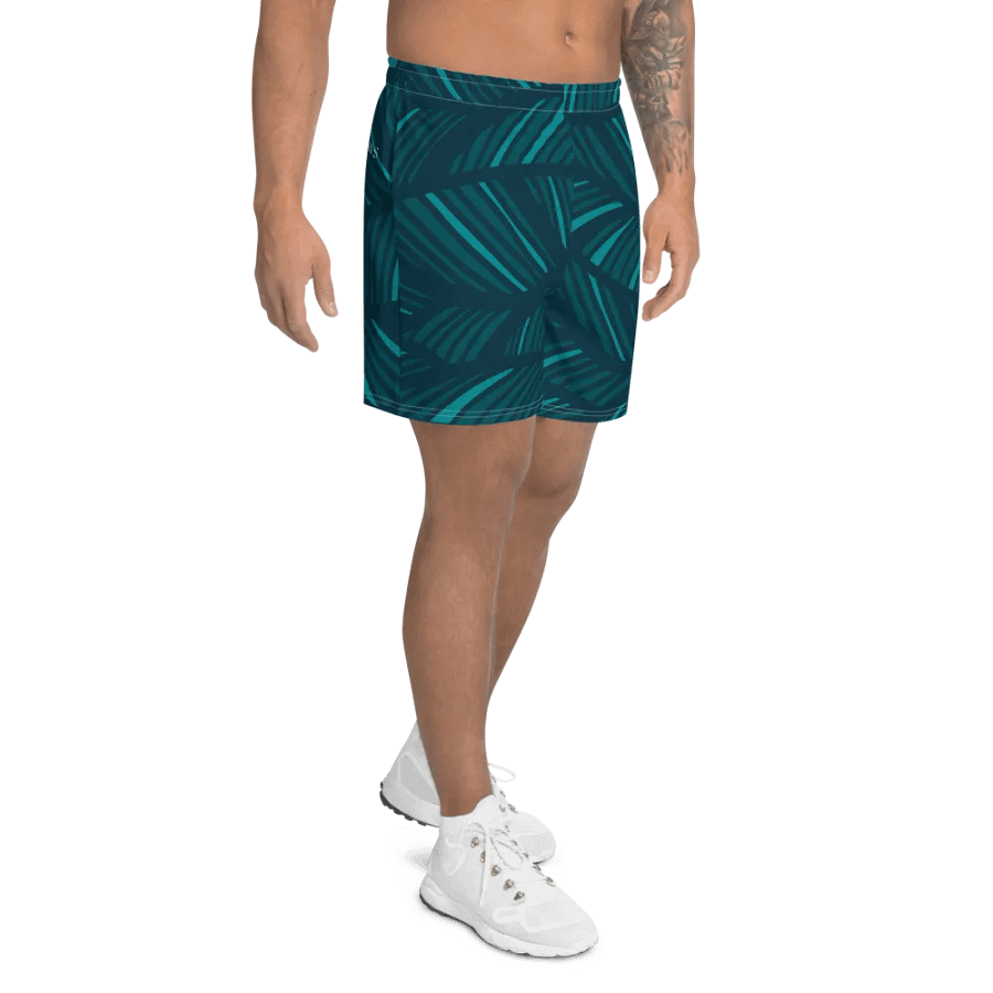 Unisex Tropical Foliage All-Over Print Shorts product image (12)