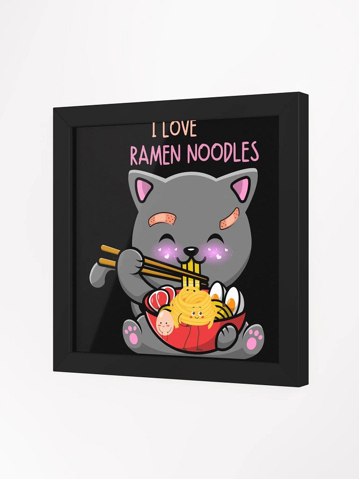 " I LOVE RAMEN NOODLES " CANVAS ART product image (26)
