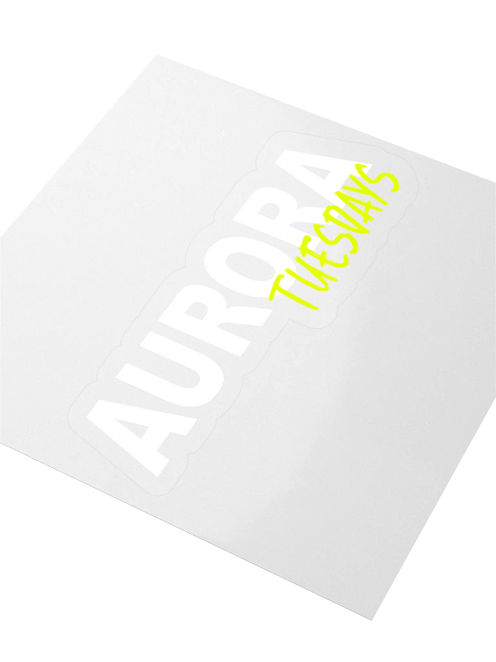 Auorora Tuesdays Sticker product image (1)