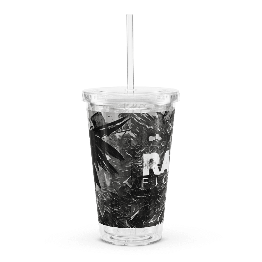 Raven Fiction Double Wall Clear Plastic Tumbler (16 oz) product image (2)