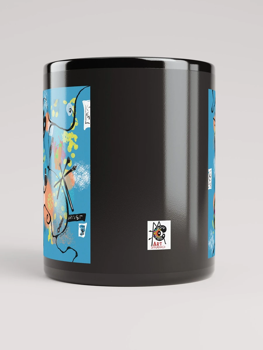 Abstract Blue Mug product image (4)