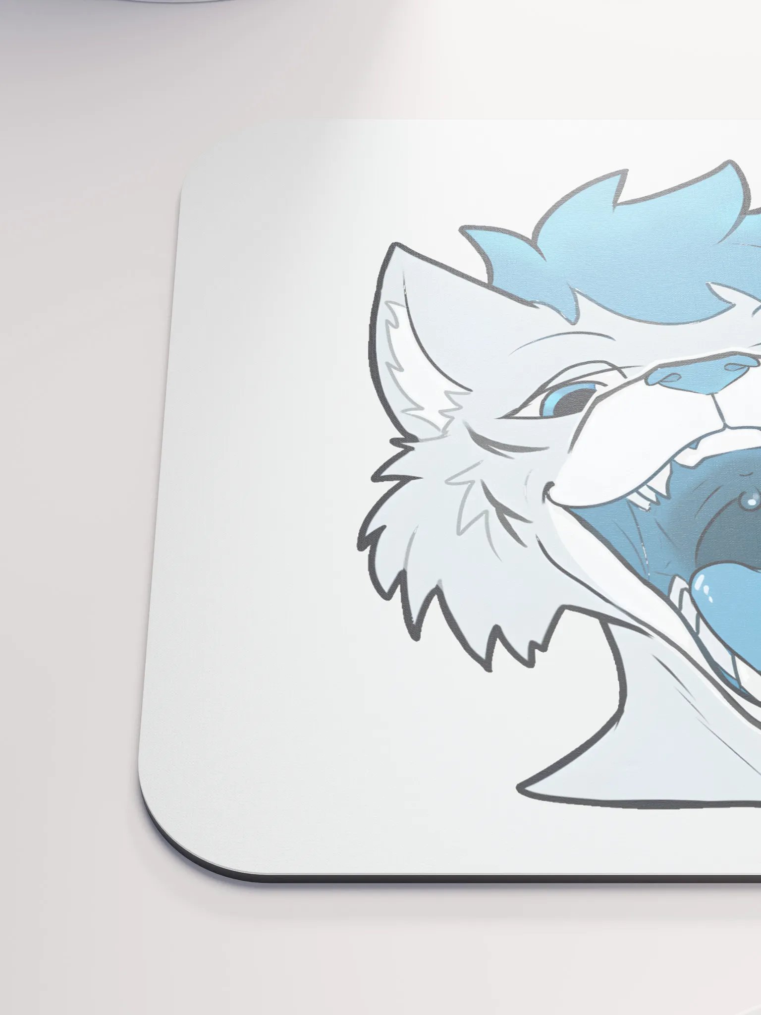 Tiger2Maw Mousepad - White product image (6)