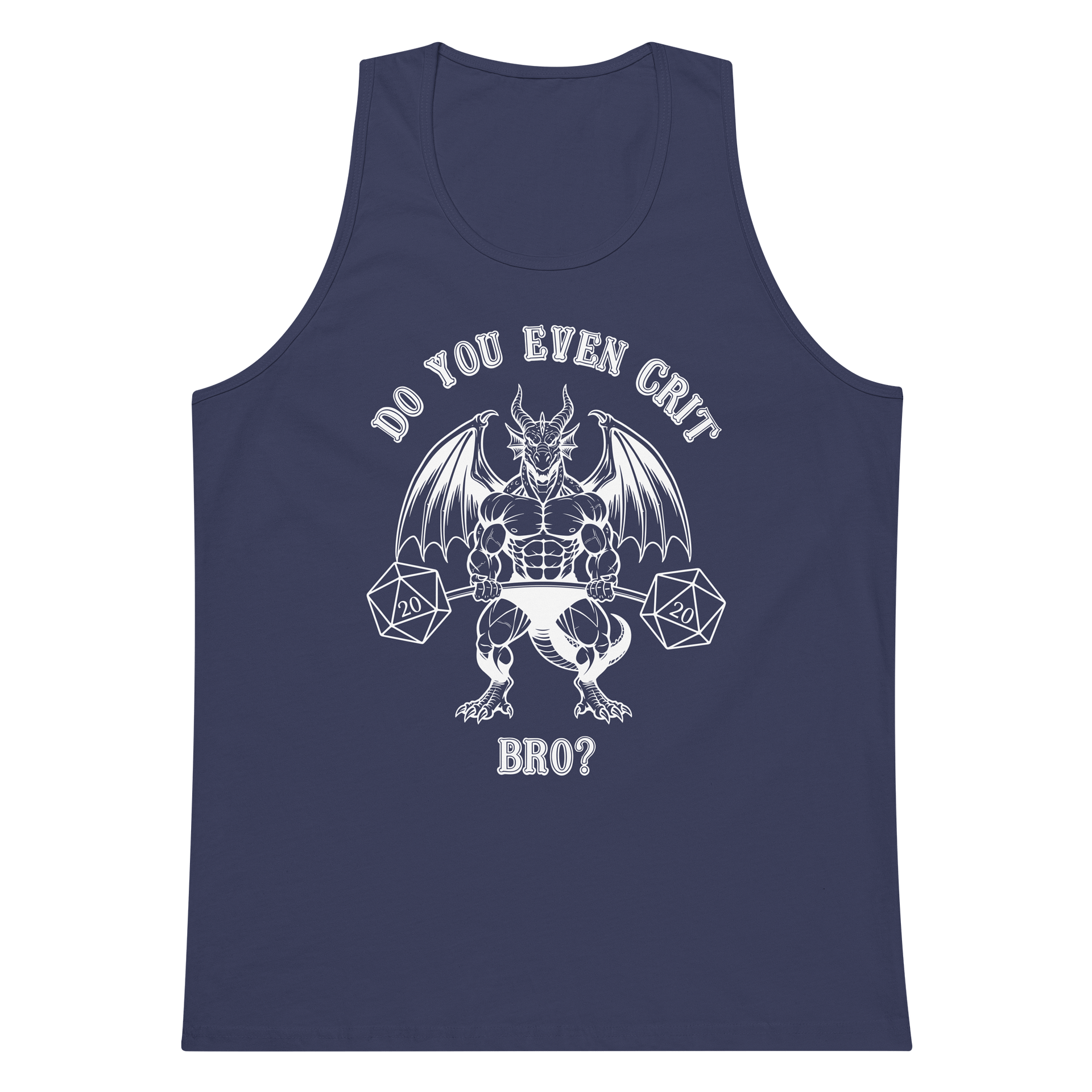 "Do You Even Crit Bro?" Tank Top - Cotton Heritage product image (6)