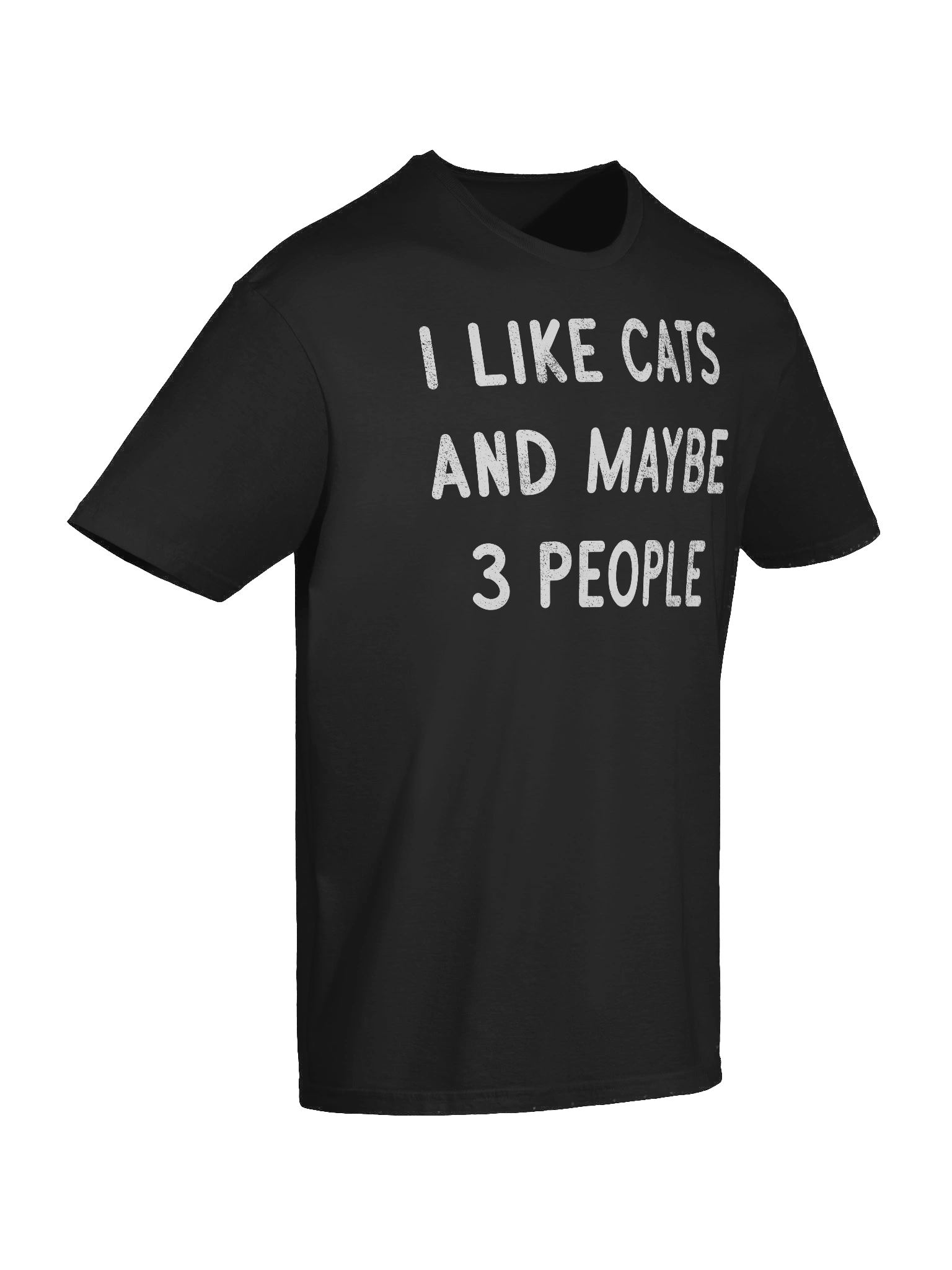 I Like Cats 3 People T-Shirt product image (58)